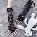 Gothic Lace Gloves