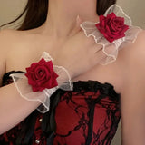 Sheer Lace Gloves
