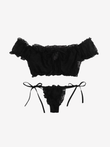 Sheer Lace Lingerie Set