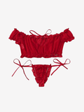 Sheer Lace Lingerie Set