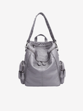 Studded Leather Backpack