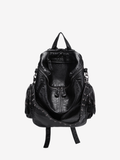 Studded Leather Backpack