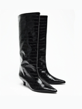 Pointed Toe High Boots