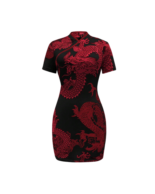 Red Dragon Dress