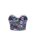 Pop Art Corset Top