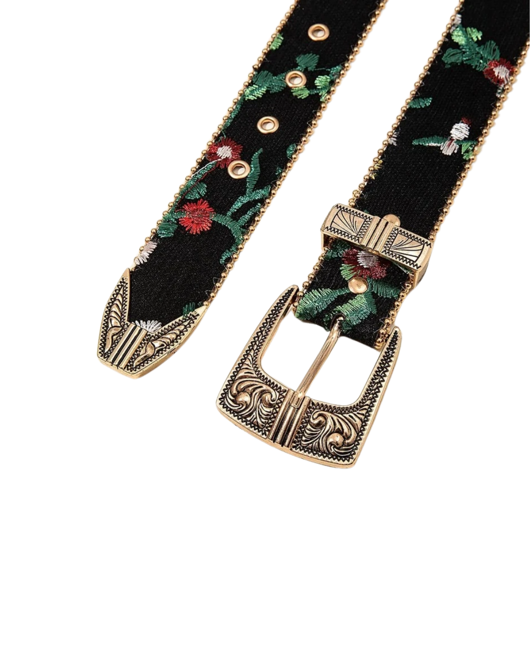 Retro Floral Belt