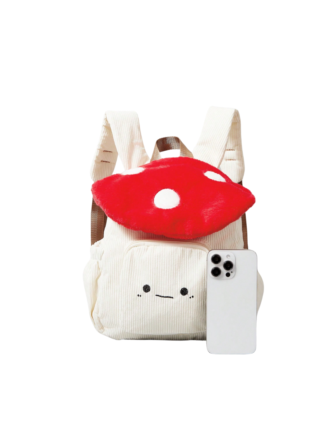 Mushroom Plush Backpack