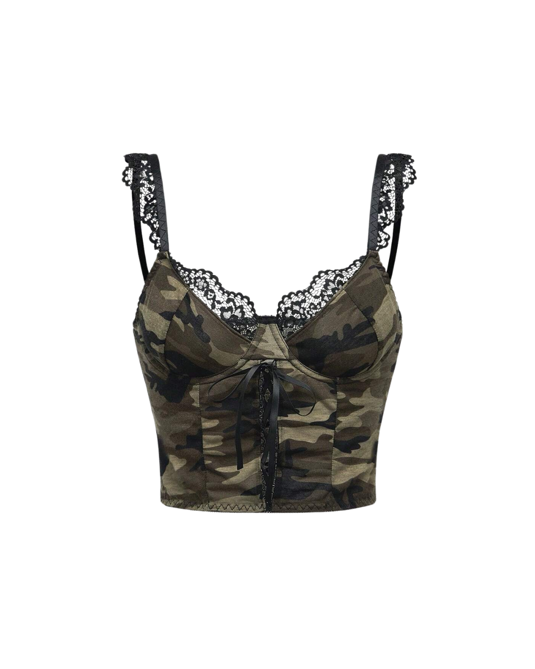 Lacy Cross Top