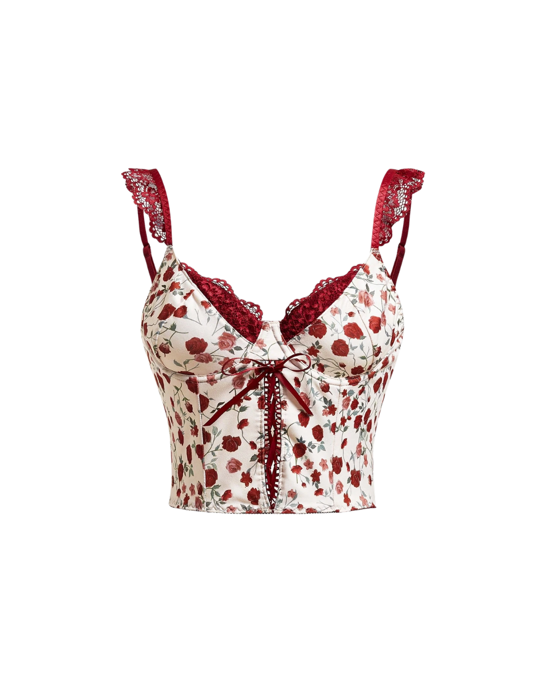 Lacy Cross Top