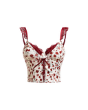 Lacy Cross Top