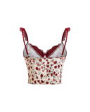 Lacy Cross Top