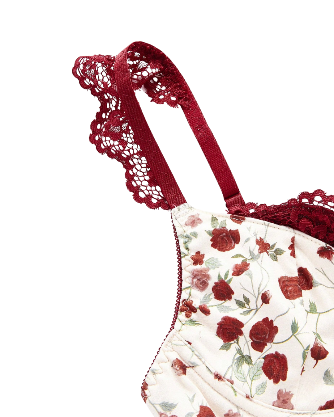 Lacy Cross Top
