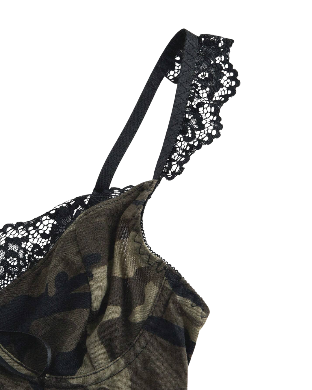 Lacy Cross Top