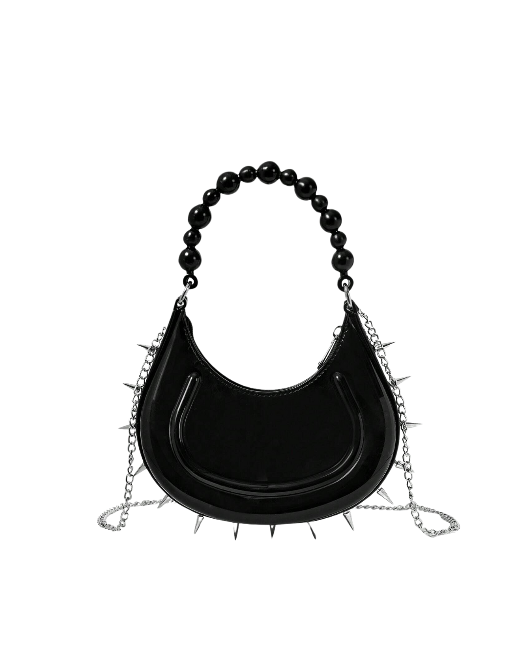 Spiked Pearl Punk Bag