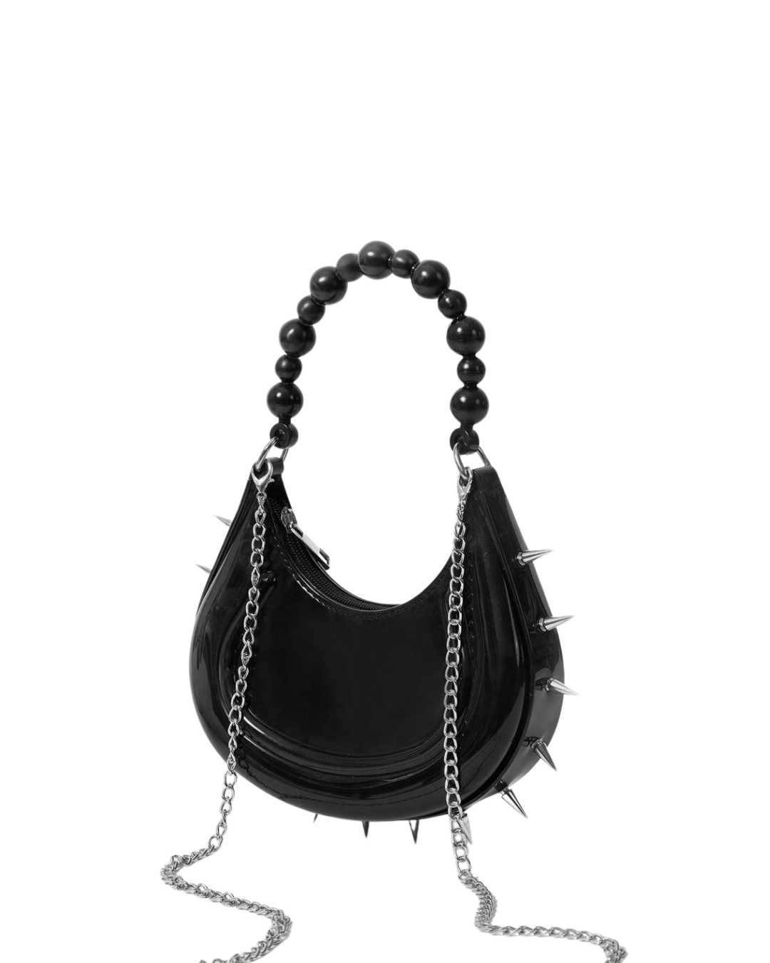 Spiked Pearl Punk Bag