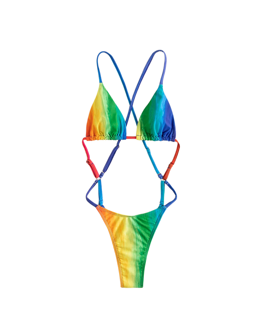 Cut One-Piece Swimsuit