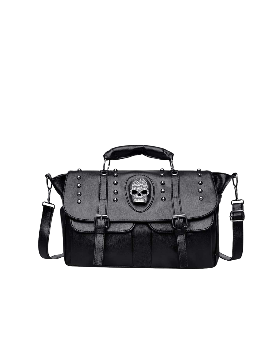 Skull shoulder bag