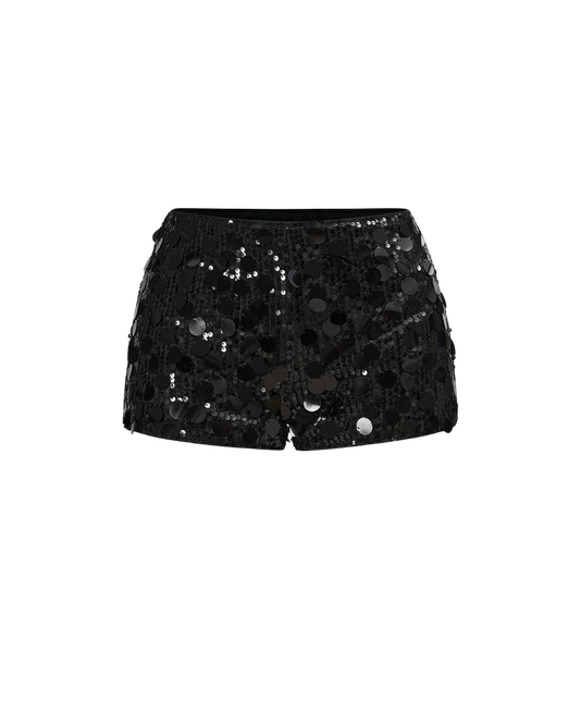 Sequin Micro Shorts