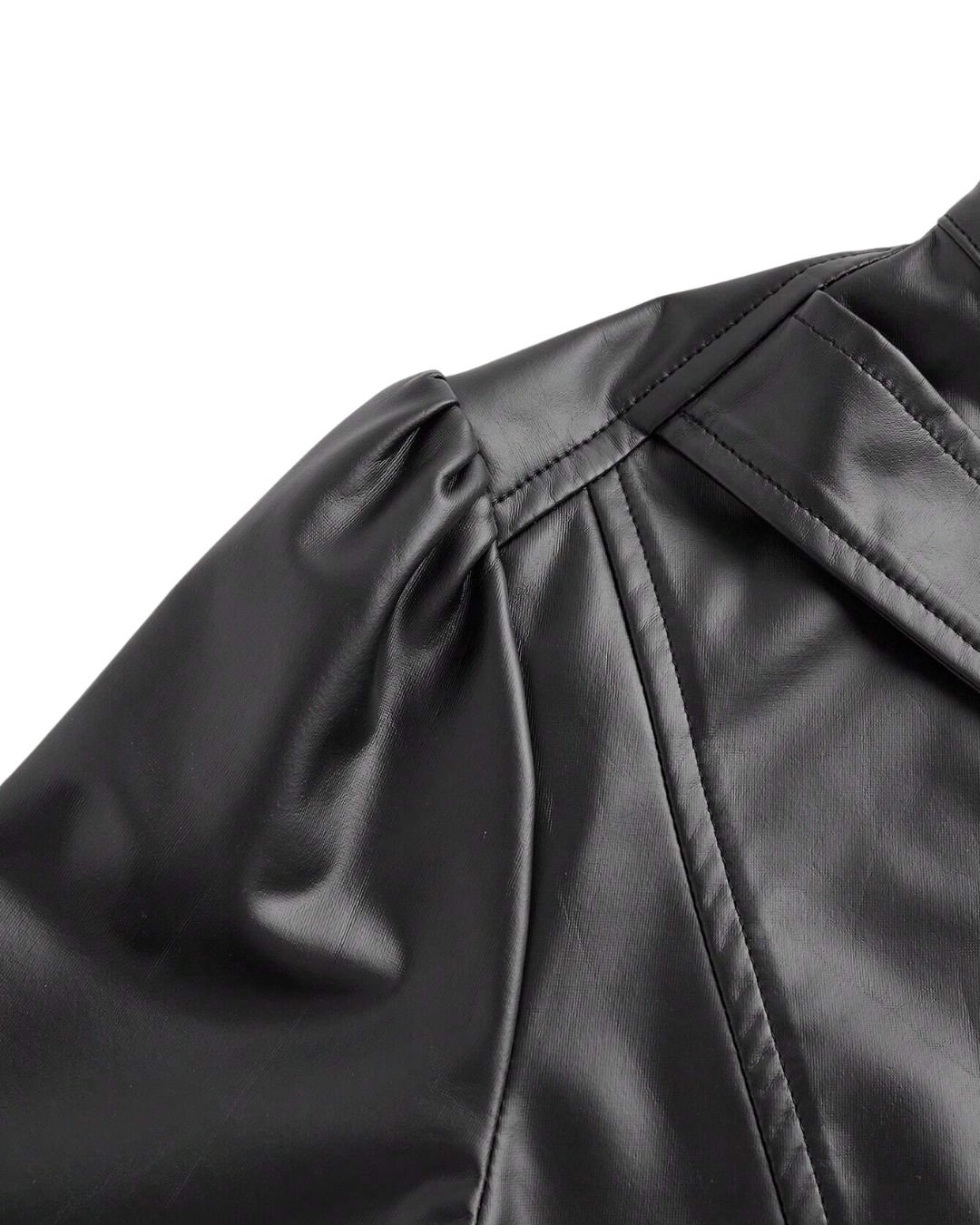 Asymmetrical short jacket