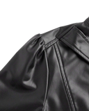 Asymmetrical short jacket