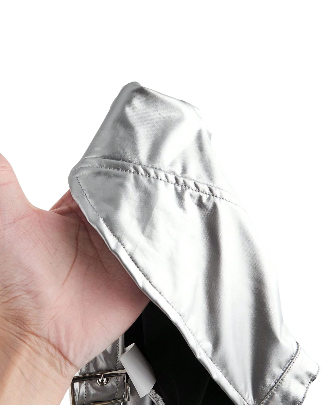 Asymmetrical short jacket