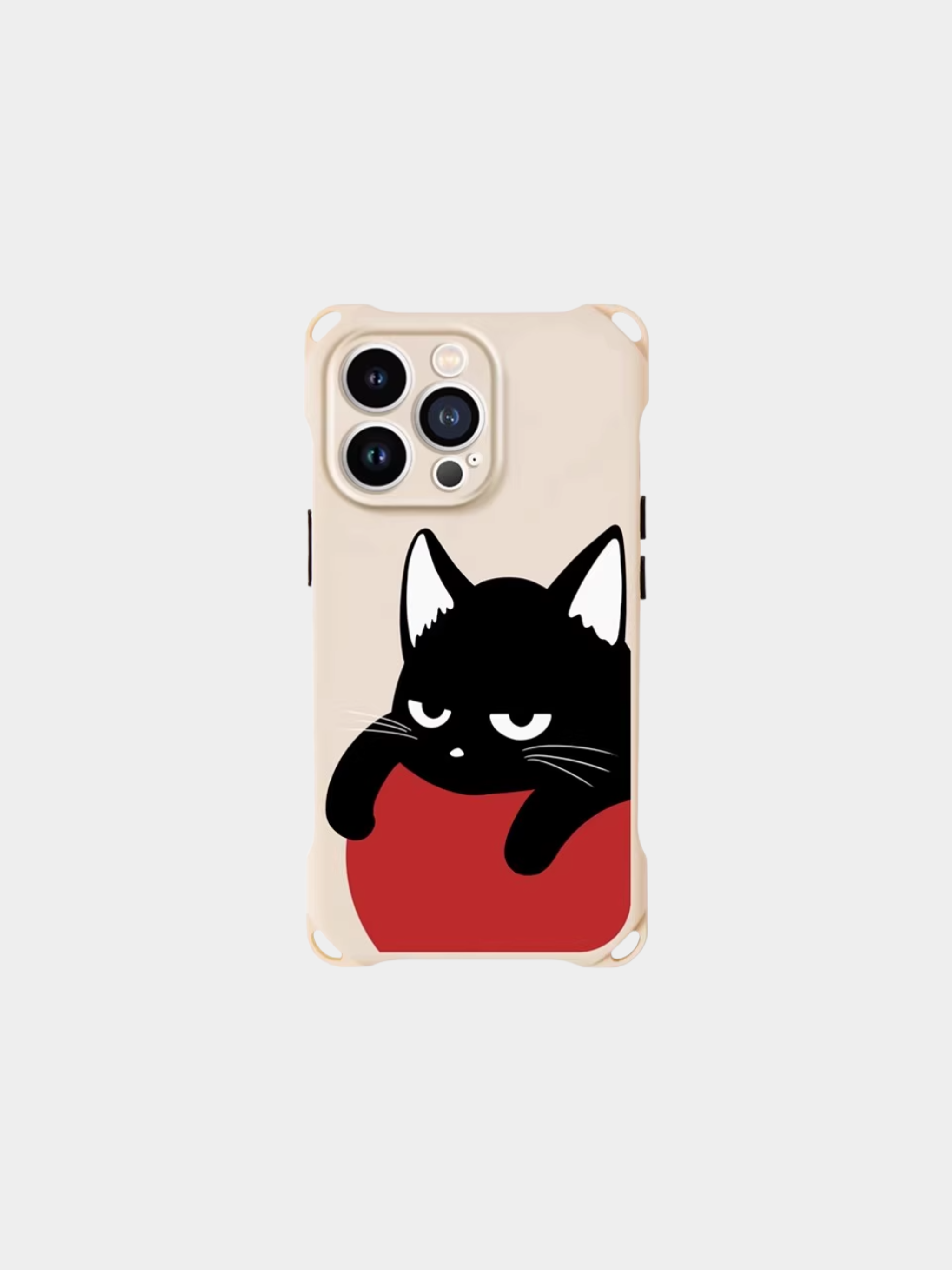 Fluffy Keychain Cat iPhone Case
