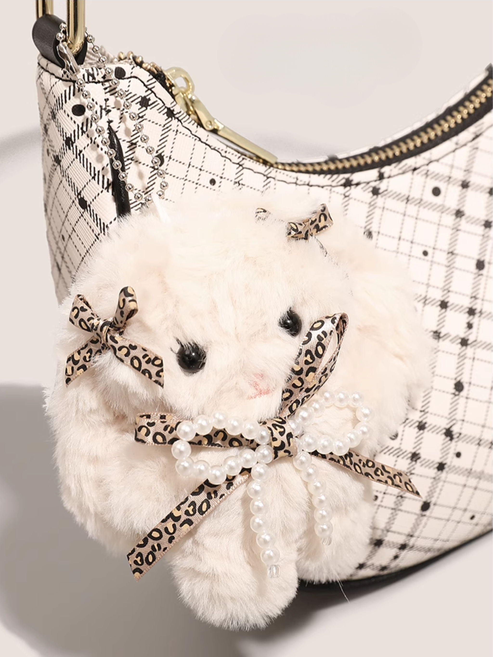 Plaid Shoulder Bag