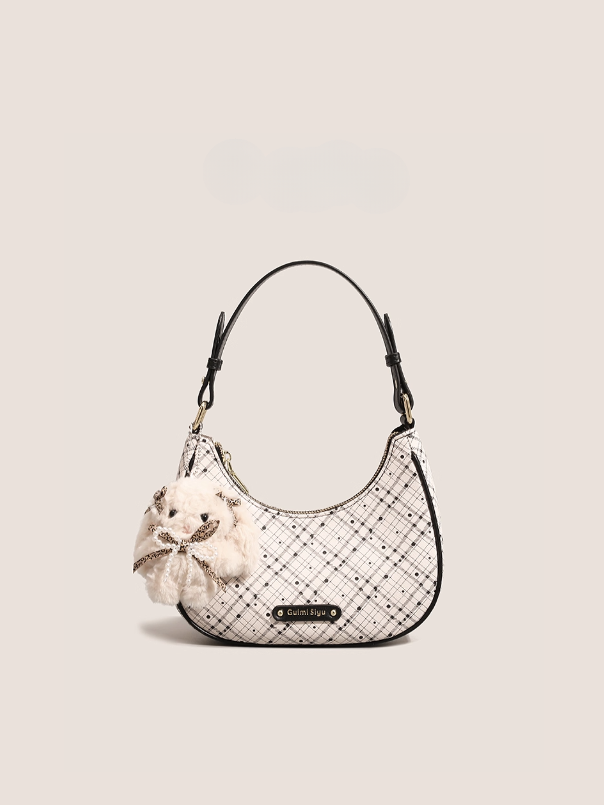 Plaid Shoulder Bag