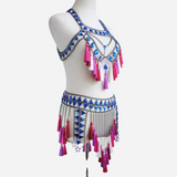 Festival Tribal Tassel Body Chain.