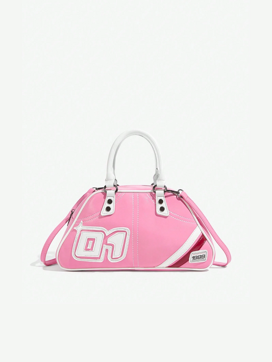Y2K Pink Sling Bag.