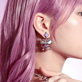 Heart Drop Earrings