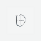 Fake Nose Ring Set