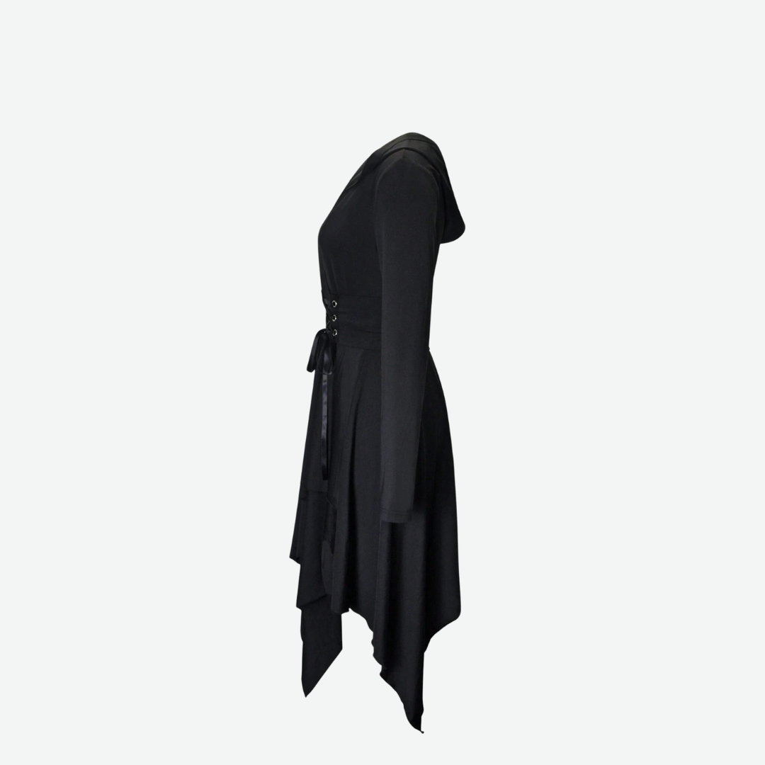 Dark Witch Hooded Dress