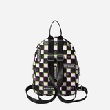 Beetlejuice Checkered Backpack