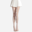 Sheer Bow-Embellished Tights
