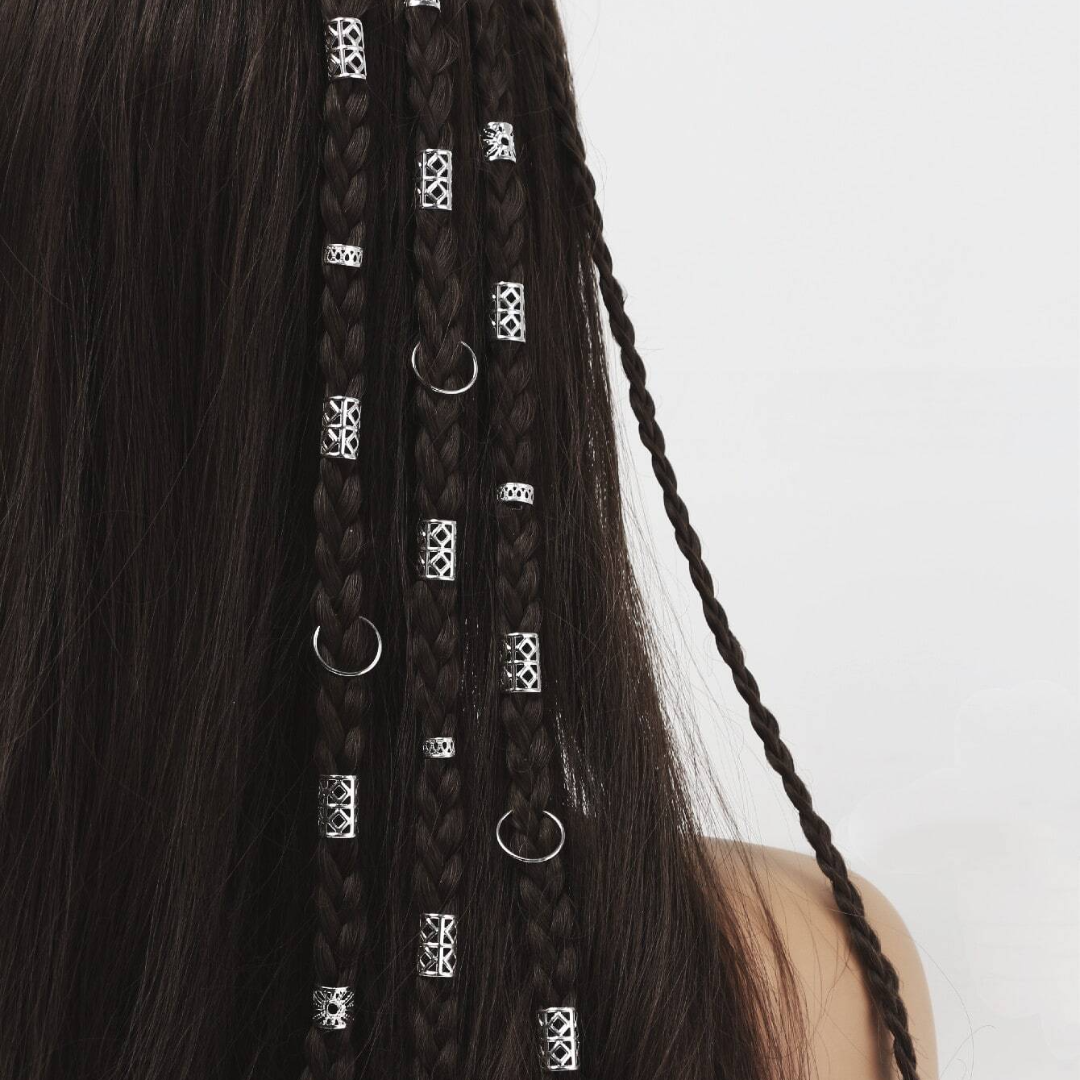 40pcs Hair Rings