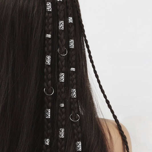 40pcs Hair Rings