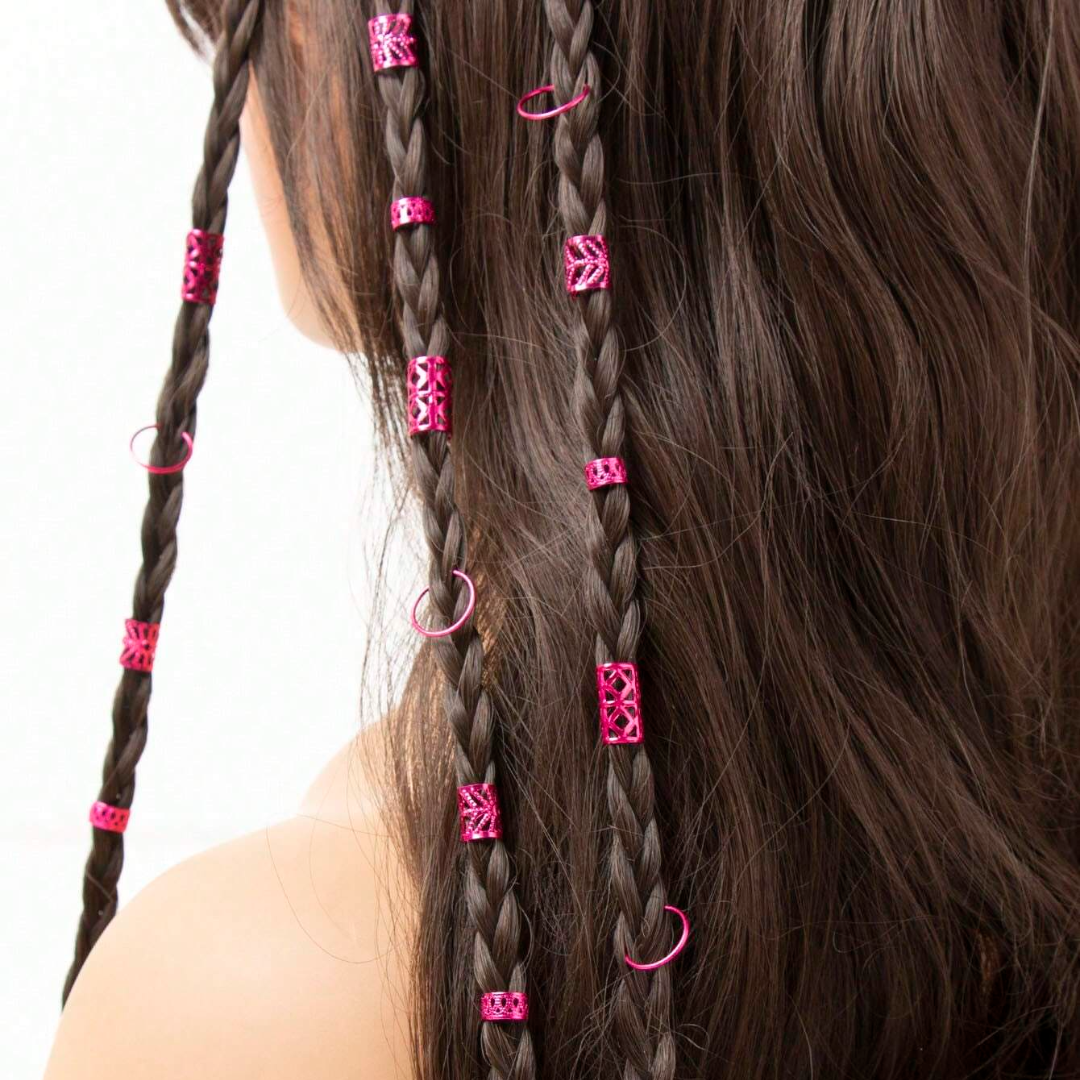 40pcs Hair Rings