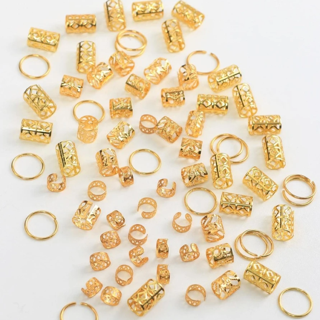 40pcs Hair Rings