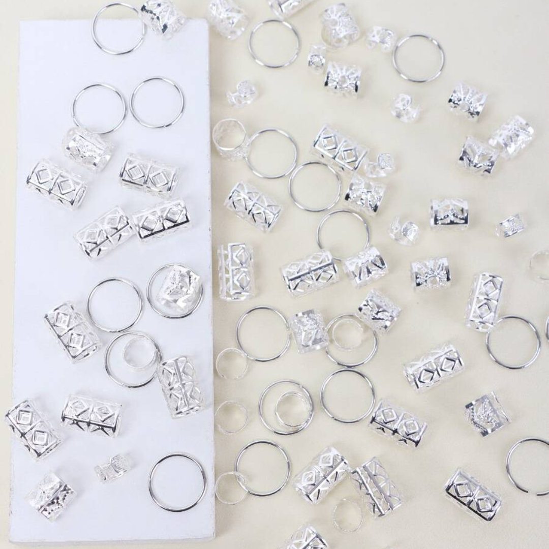 40pcs Hair Rings