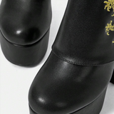 Dragon Ankle Boots