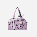 Corduroy Bat Print Handbag