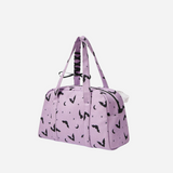 Corduroy Bat Print Handbag