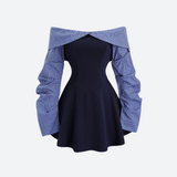 College-Style Mini Dress