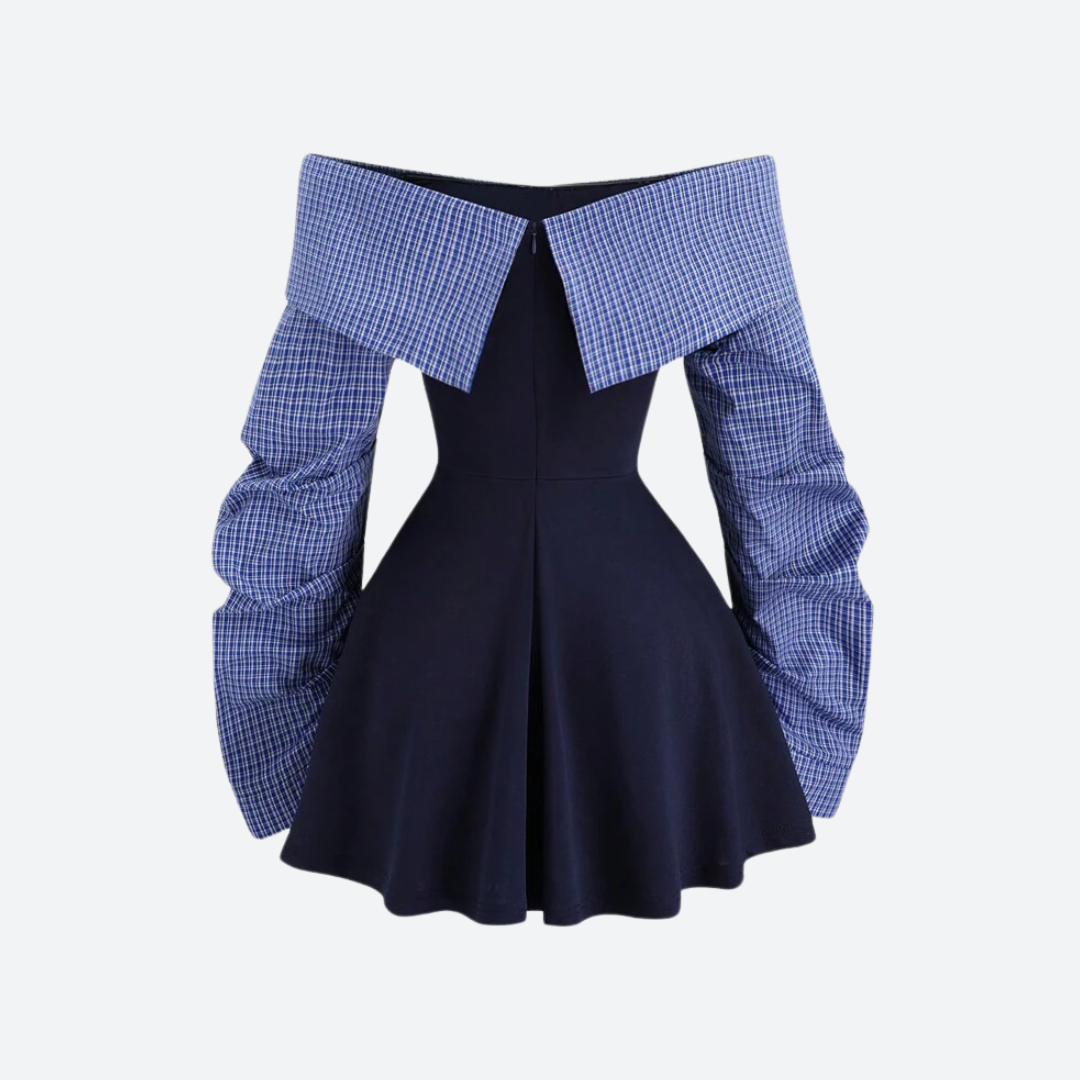 College-Style Mini Dress