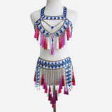 Festival Tribal Tassel Body Chain.