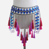 Festival Tribal Tassel Body Chain.