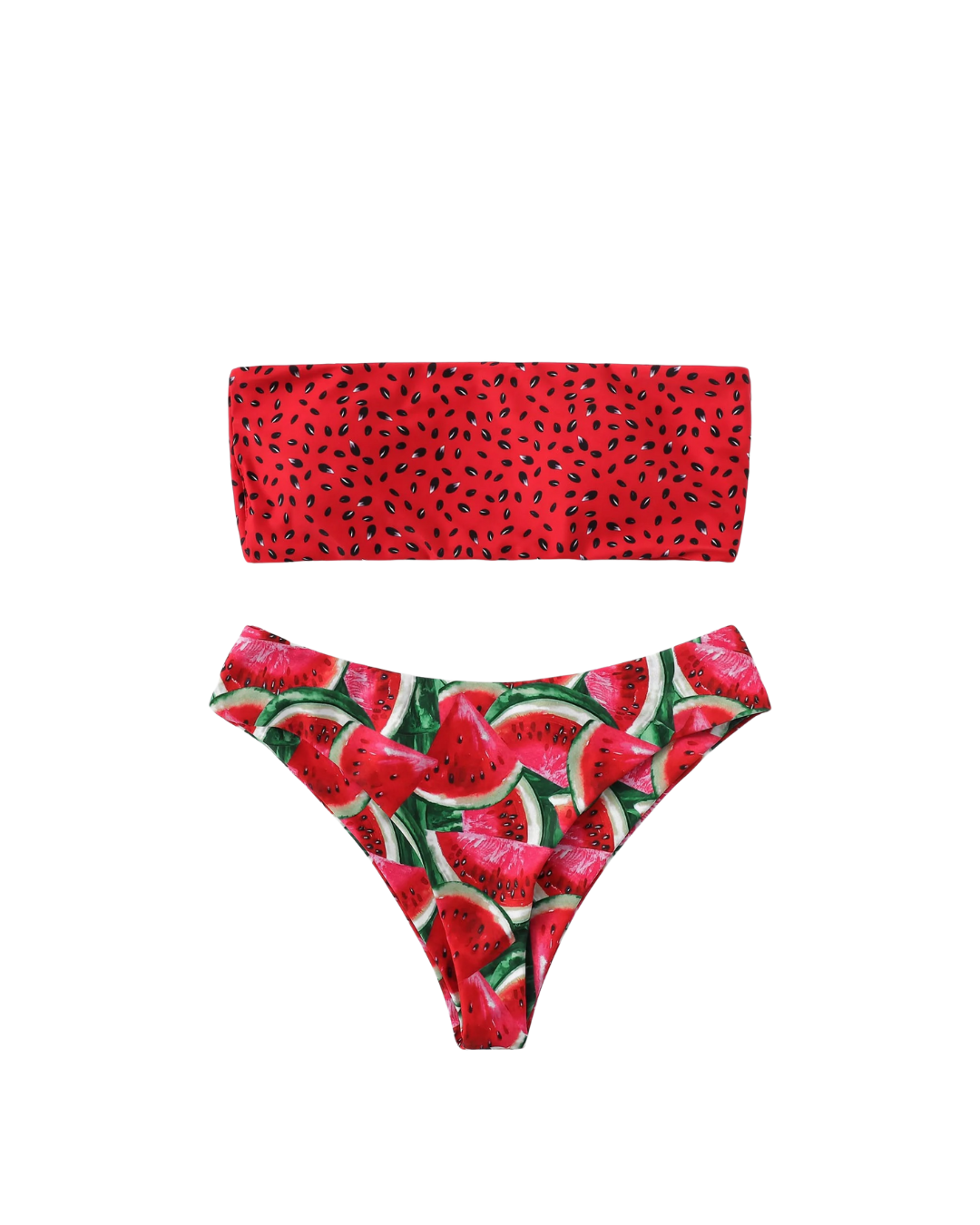Watermelon Bandeau Bikini