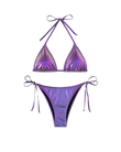 Metallic Halter Bikini
