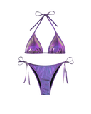 Metallic Halter Bikini